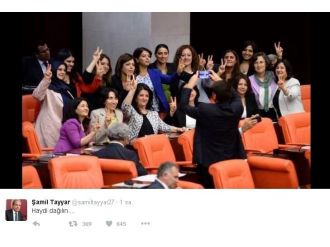 Şamil Tayyar: Haydi dağılın !