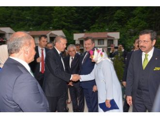 Cumhurbaşkanı Erdoğan Rize’de