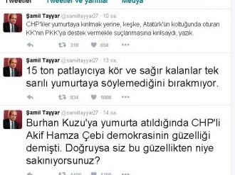 CHP’ye yumurtalı gönderme