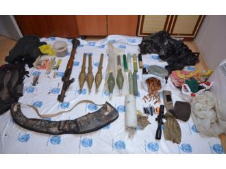 Van’da mühimmat ele geçirildi