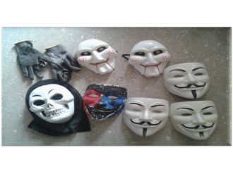 Teröristlerin ’maskeleri’ düştü