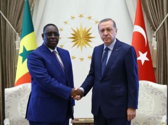 Erdoğan Senegal Cumhurbaşkanı ile görüştü
