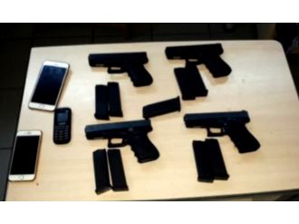 Silah kaçakçılığı operasyonunda 25 gözaltı