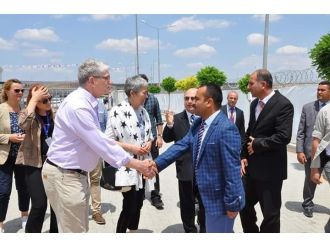 BM heyeti çadırkentte