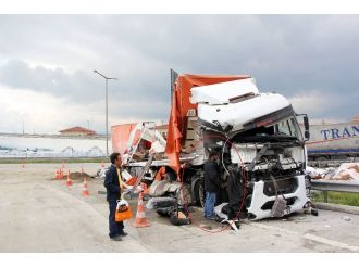 Bu araçtan burnu dahi kanamadan çıktı!