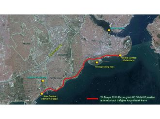 İstanbul’da pazar günü bu yollara dikkat!