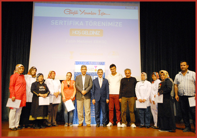Kamek Aşçılık Kursu 2. Mezunlarını Verdi