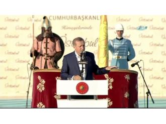 Erdoğan: "Onların derdi fethin intikamını almaktır"