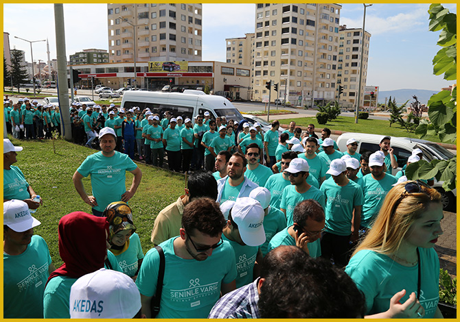 AKEDAŞ Bahar Yürüyüşü Gelenekselleşti
