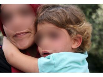 Evladını darp edip çöpe attı !