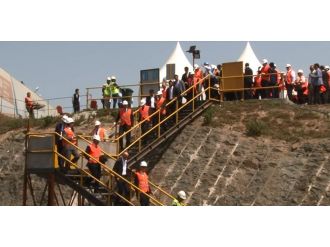 65 büyükelçiyle 3. köprüde inceleme