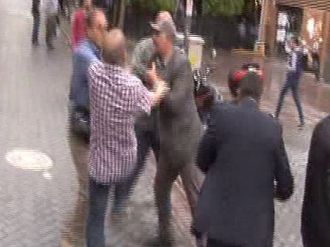 Gezi eyleminde vatandaşa linç girişimi