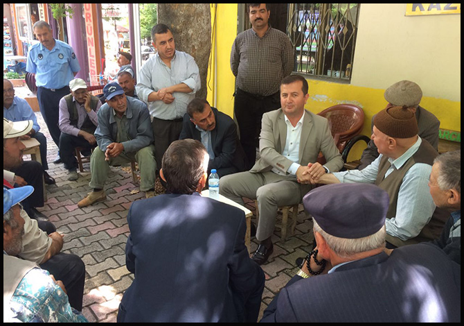 Başkan Bozdağ Halkın Arasında !