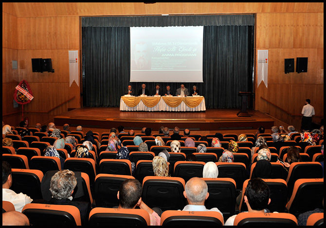 Büyükşehir Hafız Ali Efendi’yi Andı