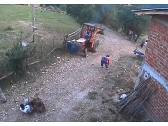 Aile kavgasına iş makinesiyle girdi 10 bin lira ceza aldı