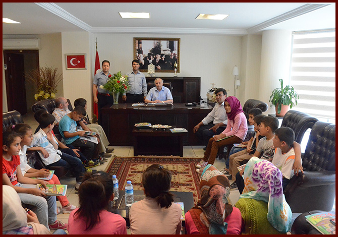 Öğrenciler Kahramanmaraş Müftüsünü Ziyaret Etti