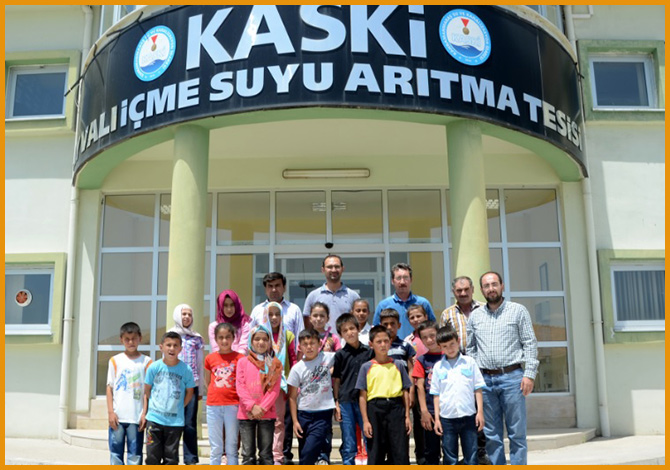 KASKİ'den Öğrencilere Uygulamalı Su Tasarrufu Eğitimi