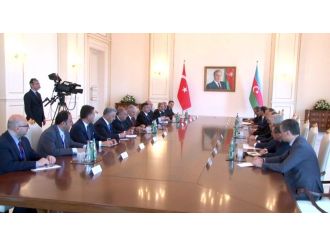 Yıldırım Aliyev’le görüştü