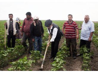 Kılıçdaroğlu kasket takıp çapa yaptı