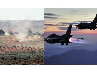 TSK karadan koalisyon havadan vurdu: 14 terörist öldürüldü