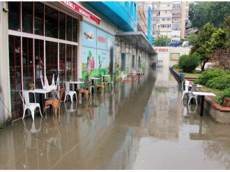 Beşiktaş’ı su bastı