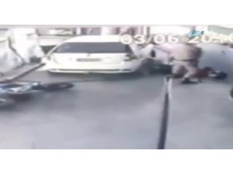 Polis soyguncuyu böyle vurdu