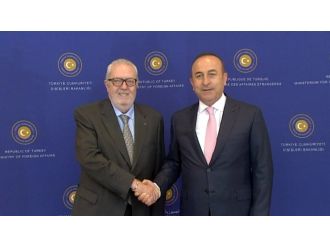 Çavuşoğlu AKPM Başkanı ile görüştü