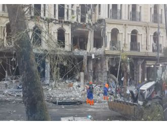 Vezneciler’deki patlamanın şiddeti böyle görüntülendi