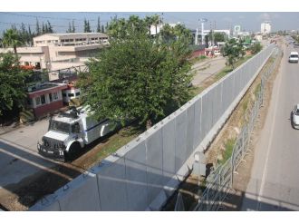 ABD Konsolosluğunda betonlu terör önlemi