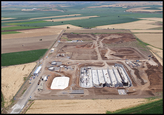 Kahramanmaraş Atıksu Arıtma Tesisi Yükseliyor