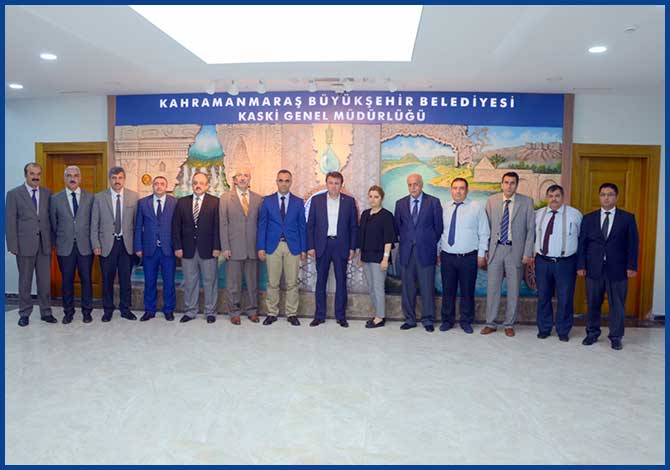 Başkan Erkoç KASKİ Genel Müdürlüğünü Ziyaret Etti