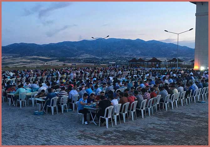 Onikişubat’tan Üniversite Öğrencilerine İftar