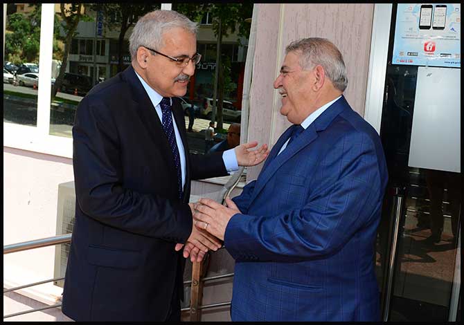 Vali Güvençer’den Veda Ziyareti