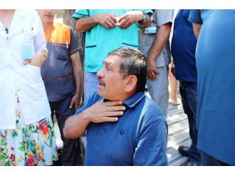 Hasta, temizlik işçisini darp etti