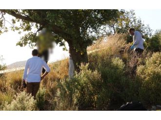 Eşine fotoğrafını gönderdikten sonra...