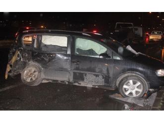 Otobüs terminali önünde feci kaza: 2’si ağır 12 yaralı