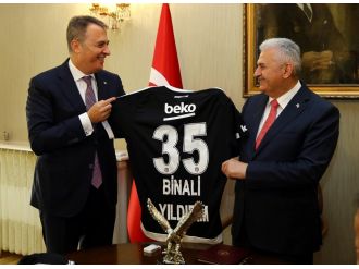 Başbakan Fikret Orman’ı kabul etti