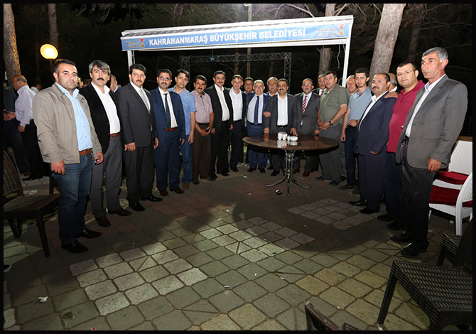 Kahramanmaraş'ta Yaşayan Afşinlileri İftar Yemeğinde Buluşturdu