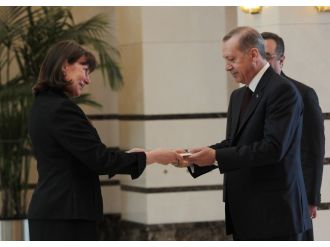 Erdoğan büyükelçinin güven mektubunu aldı