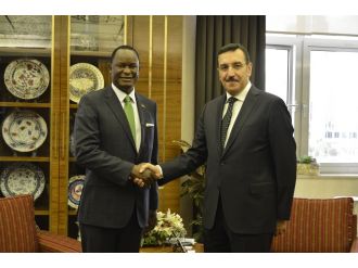 Bakan Tüfenkçi, Kenya Büyükelçisini kabul etti
