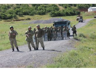 Köylülerden taş ocağı protestosu