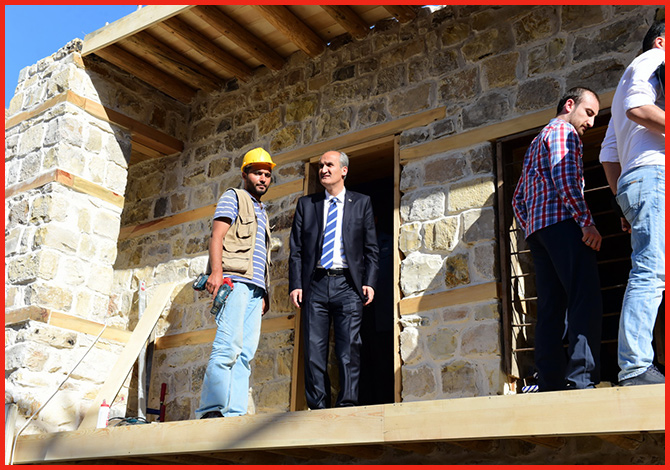 Dulkadiroğlu Tarihi Konaklarını Restore Ediyor