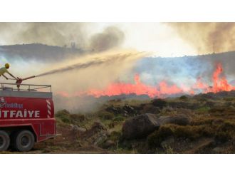 Bodrum’da yangın sürüyor