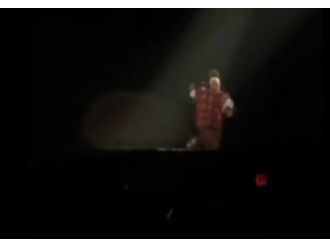 Bieber sahneden böyle düştü