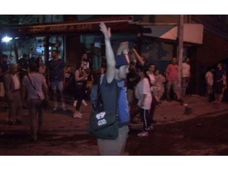 Cihangir’deki eyleme polis müdahalesi