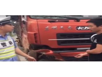 Polisi şaşkına çeviren sürücü