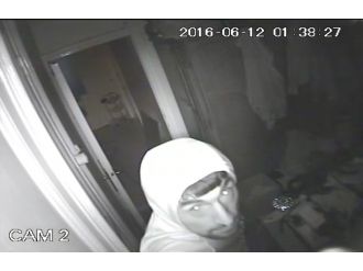 Hırsızın güvenlik kamerasıyla imtihanı