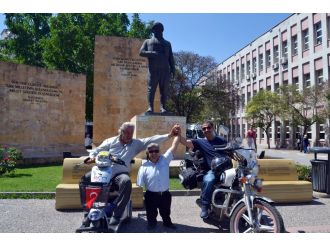 O engeline aldırış etmedi Türkiye turuna çıktı