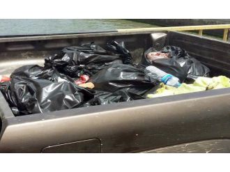 Çanakkale’de 328 kilo kaçak domuz eti ele geçirildi