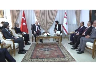Bakan Avcı KKTC Meclis Başkanı ile görüştü